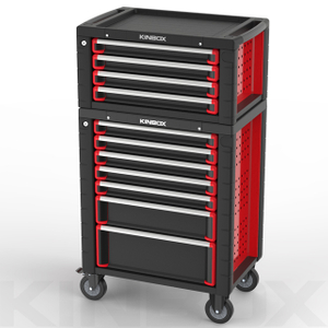 Kinbox 11-Drawer Rolling Box, Dolling Tool Supt с ящиками и колесами, шкаф для хранения инструментов с 4 поворотными колесами