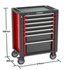 Kinbox 248 Piece BMC Tray Professional Discart Прочная многофункциональная набор инструментов поддерживает настройку