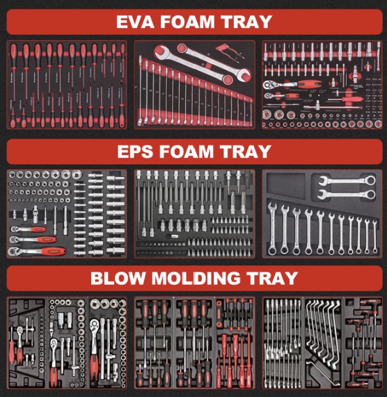 Индивидуальный шкаф для инструментов KINBOX с 7 ящиками