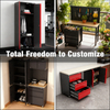Домашний гараж Шкаф для инструментов и тележка из 11 предметов Металлические опоры с порошковым покрытием Настраиваемые функции Система блокировки OEM/ODM/OBM
