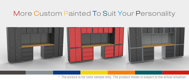 13 штук тяжелой гаражной системы для хранения гаража