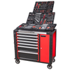 Kinbox 138 Piece BMC Tray Professional Dainscart Прочная многофункциональная модернизированная металлическая панель поддерживает настройку